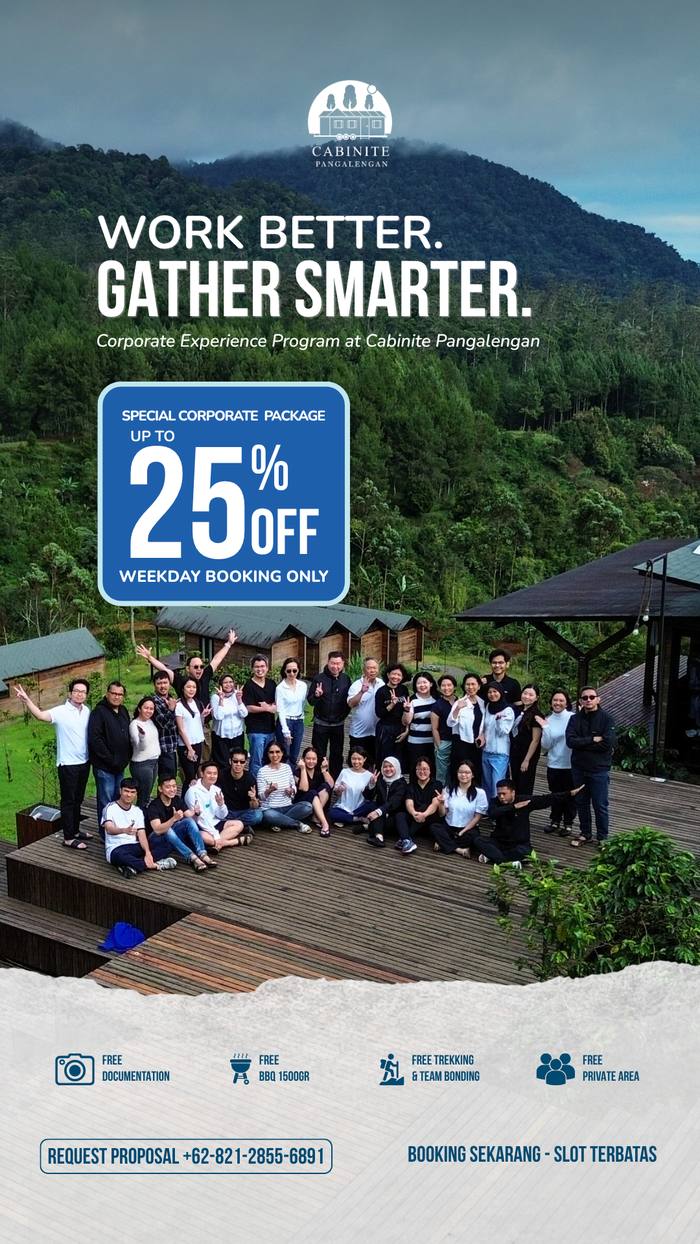 Corporate Promo Cabinite Pangalengan 25%